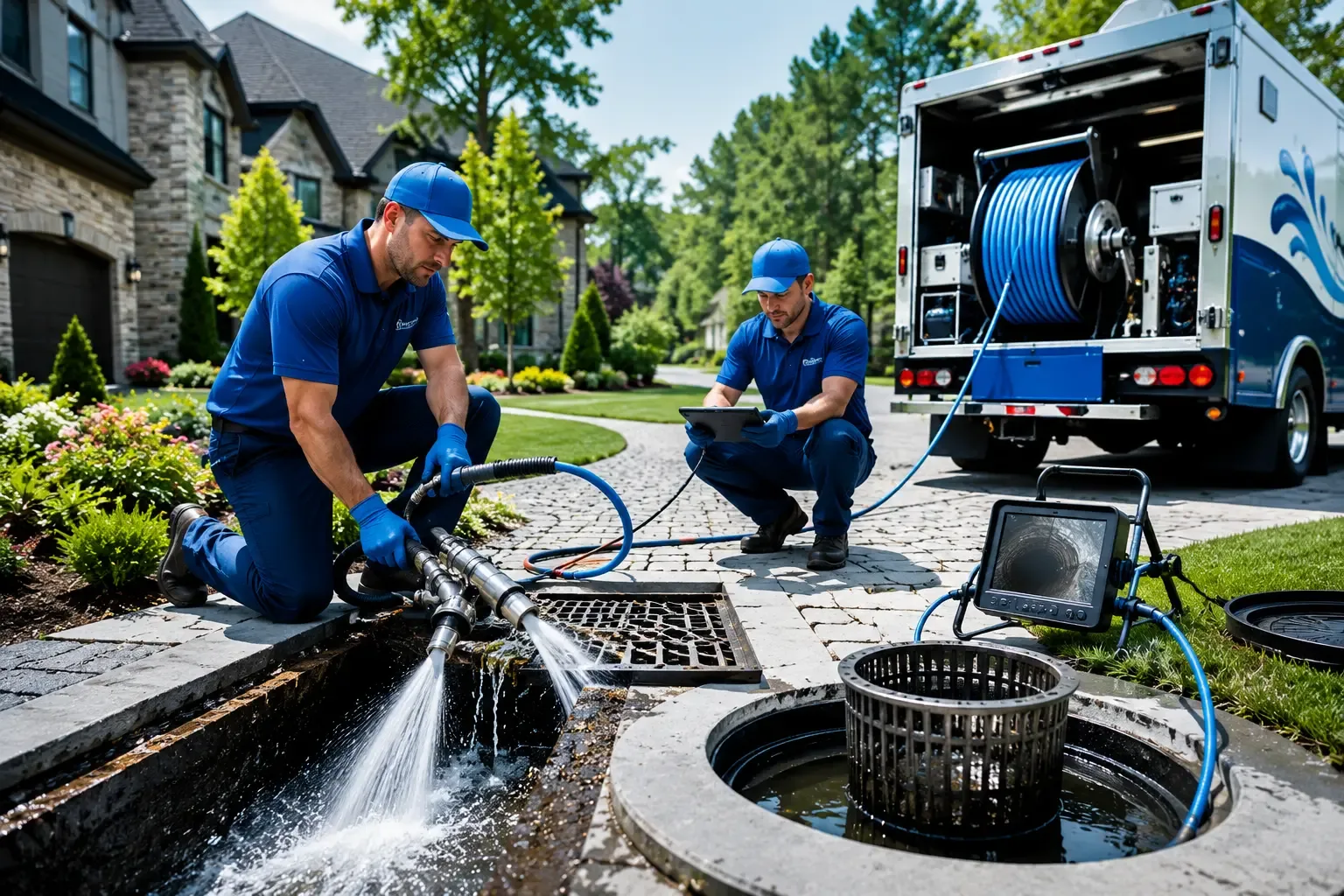 Local outdoor drain cleaning professionals in Hartford, WI