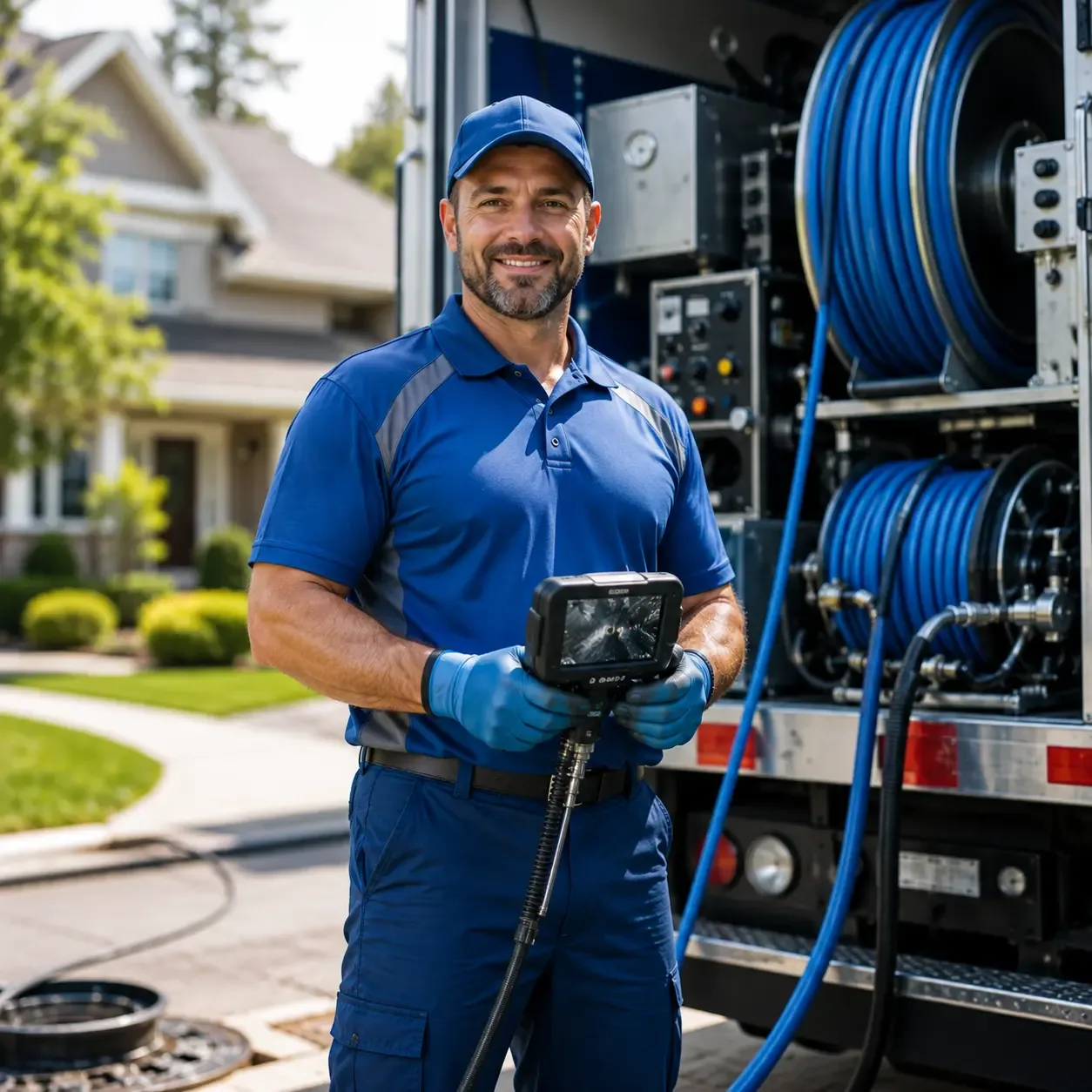 Local outdoor drain cleaning specialists in Hartford, WI